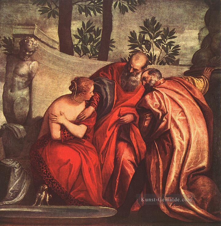 Susanna im Bade Renaissance Paolo Veronese Ölgemälde